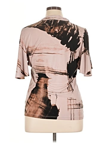 DKNY Short Sleeve Blouse (view 2)