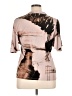 DKNY Brown Short Sleeve Blouse Size XL - photo 2