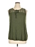 Panitti Green Sleeveless Blouse Size 1X - photo 1