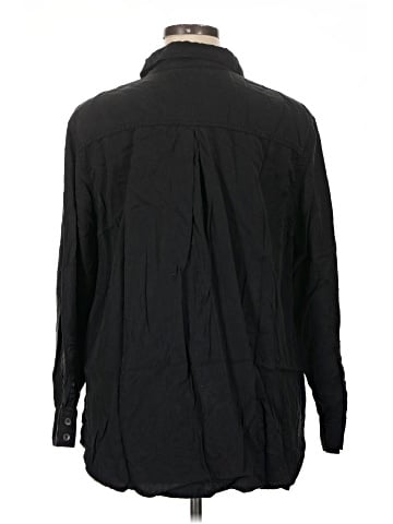 CALVIN KLEIN JEANS Long Sleeve Button-Down Shirt (view 2)
