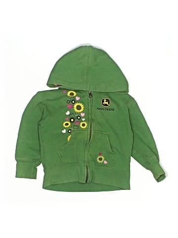 John Deere Zip Up Hoodie (view 1)