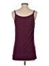 CAbi 100% Rayon Chevron-herringbone Burgundy Sleeveless Top Size XS - photo 2
