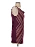 CAbi 100% Rayon Chevron-herringbone Burgundy Sleeveless Top Size XS - photo 4