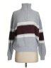 TNA Color Block Gray Pullover Sweater Size 1 - photo 1