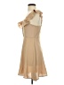 Shein 100% Polyester Solid Tan Casual Dress Size 4 - photo 5