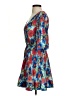 Milly 100% Polyester Paisley Blue Casual Dress Size 4 - photo 5