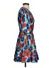 Milly 100% Polyester Paisley Blue Casual Dress Size 4 - photo 4