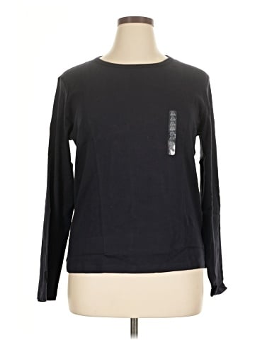 St. John's Bay Long Sleeve T-Shirt (view 1)