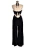 Shein Solid Black Jumpsuit Size 6 - photo 2