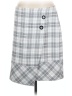 Nine West Plaid Gray Casual Skirt Size 12 - photo 1