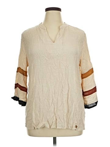 New Directions 3/4 Sleeve Blouse (view 1)