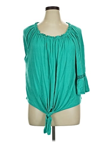 New Directions 3/4 Sleeve Blouse (view 1)