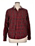 Eddie Bauer Plaid Red Long Sleeve Button-Down Shirt Size XL - photo 1