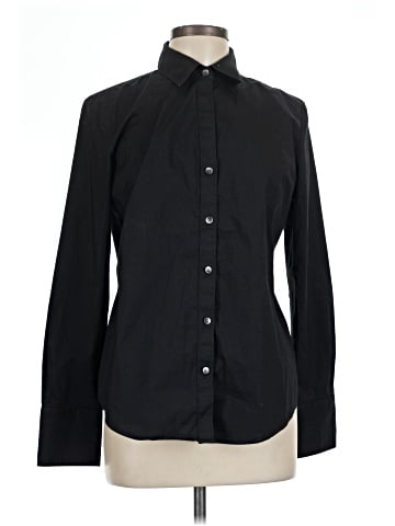 Calvin Klein Long Sleeve Button-Down Shirt (view 1)