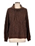 Jane and Delancey Animal Print Brown Pullover Sweater Size L - photo 1