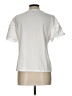 Ann Taylor Ivory Short Sleeve Top Size L - photo 2