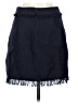 INA 100% Polyester Solid Blue Casual Skirt Size S - photo 2