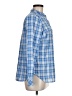 Talbots 100% Cotton Blue Long Sleeve Blouse Size M - photo 4