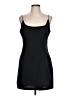 Saints + Secrets Solid Black Cocktail Dress Size L - photo 1