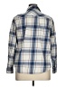 Boden 100% Cotton Plaid Blue Long Sleeve Button-Down Shirt Size 14 - photo 2