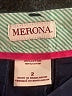 Merona Solid Blue Shorts Size 2 - photo 3