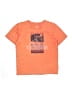 Adidas 100% Polyester Orange Short Sleeve T-Shirt Size 7 - photo 1