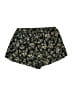 Shein 100% Polyester Floral Green Shorts Size L - photo 1