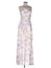 BCBGMAXAZRIA Tie-dye Ivory Cocktail Dress Size 6 - photo 1