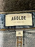AGOLDE 100% Cotton Hearts Blue Jeans Size 26 waist - photo 7