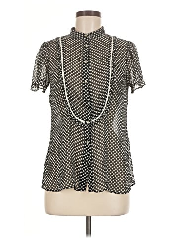 Twelfth Street by Cynthia Vincent Short Sleeve Blouse (view 1)