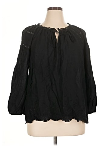 Old Navy 3/4 Sleeve Blouse (view 1)