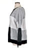 Elle Checkered-gingham Gray Pullover Sweater Size XL - photo 5