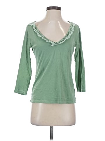 Velvet 3/4 Sleeve T-Shirt (view 1)