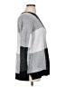 Elle Checkered-gingham Gray Pullover Sweater Size XL - photo 4