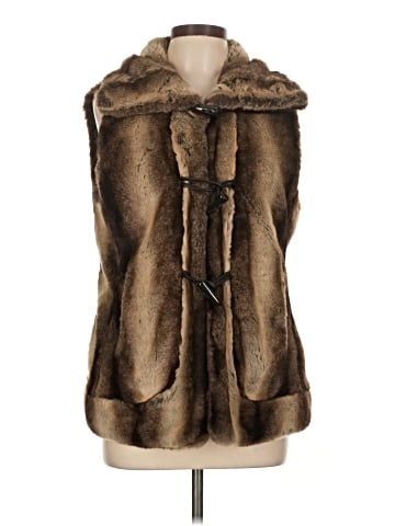 Ellen Tracy Faux Fur Vest (view 1)