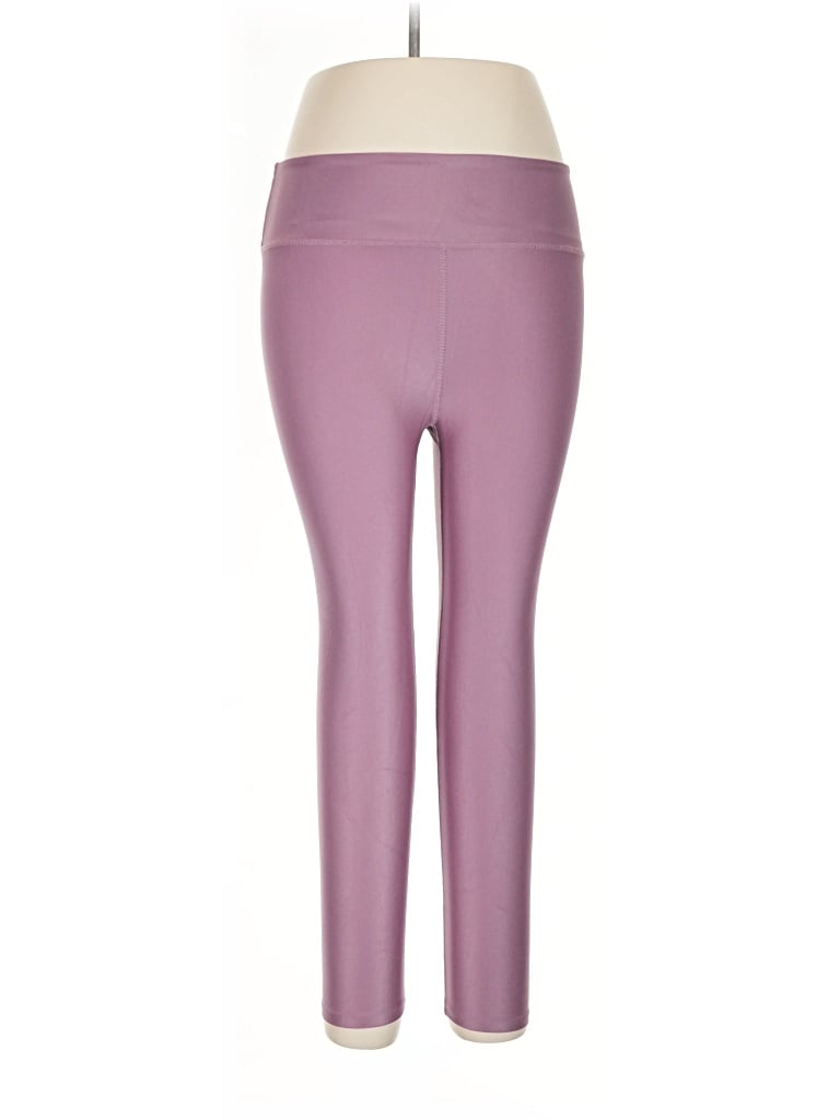 Pre-owned Noli Yoga Pants In Purple