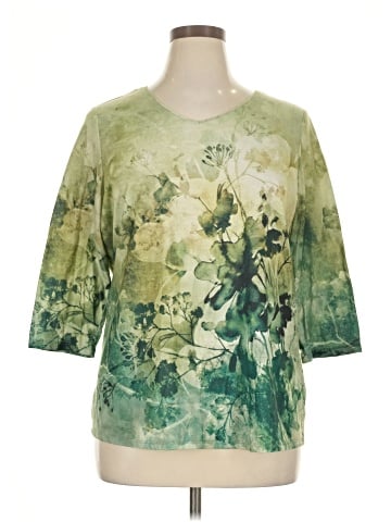 Coldwater Creek 3/4 Sleeve T-Shirt (view 1)