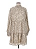 LoveRiche 100% Polyester Animal Print Tan Casual Dress Size M - photo 1