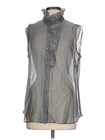 CAbi Sleeveless Button-Down Shirt (view 1)