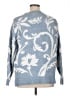 Cynthia Rowley TJX Floral Blue Pullover Sweater Size 1X - photo 2