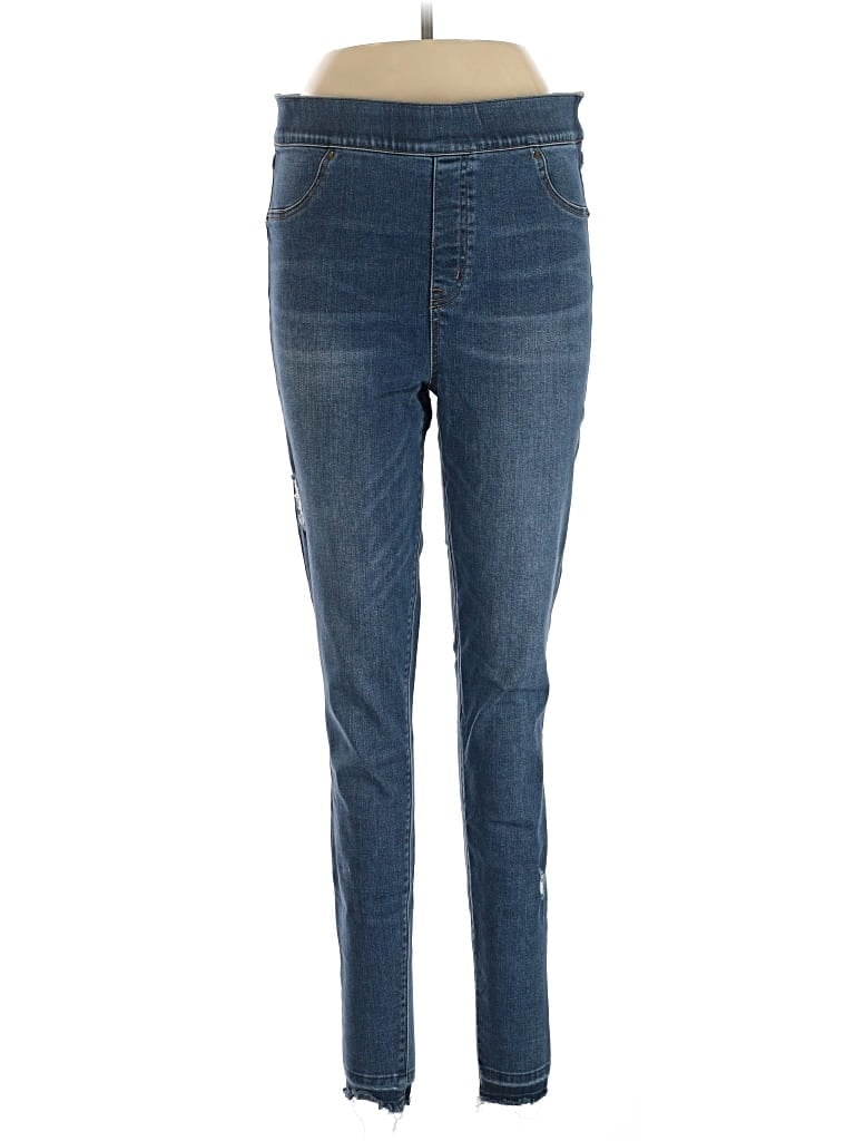 Pre-owned Spanx Jeggings In Blue