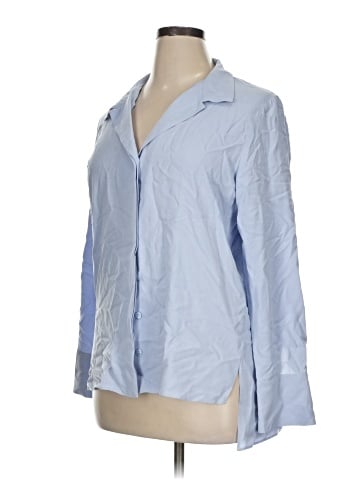 Tyler Boe Long Sleeve Silk Top (view 1)