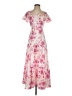 Shein Floral Pink Cocktail Dress Size 2 - photo 1