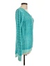 Poof Excellence 100% Acrylic Teal Pullover Sweater Size L - photo 4