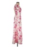 Shein Floral Pink Cocktail Dress Size 2 - photo 4