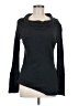 Go Couture Black Long Sleeve Top Size M - photo 1
