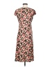 Max Studio Floral Brown Pink Casual Dress Size S (estimated) - photo 2