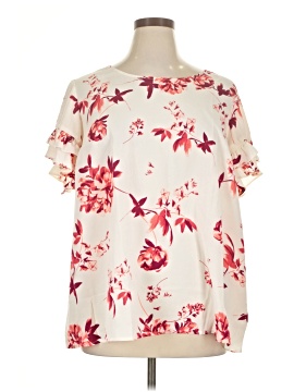 Lane Bryant Short Sleeve Blouse