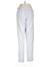 Adidas 100% Polyester Solid Gray Track Pants Size M - photo 2