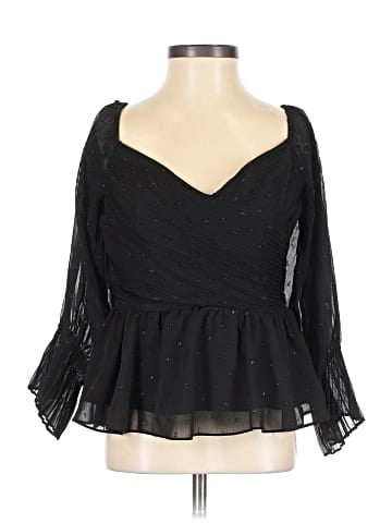 Express 3/4 Sleeve Blouse (view 1)